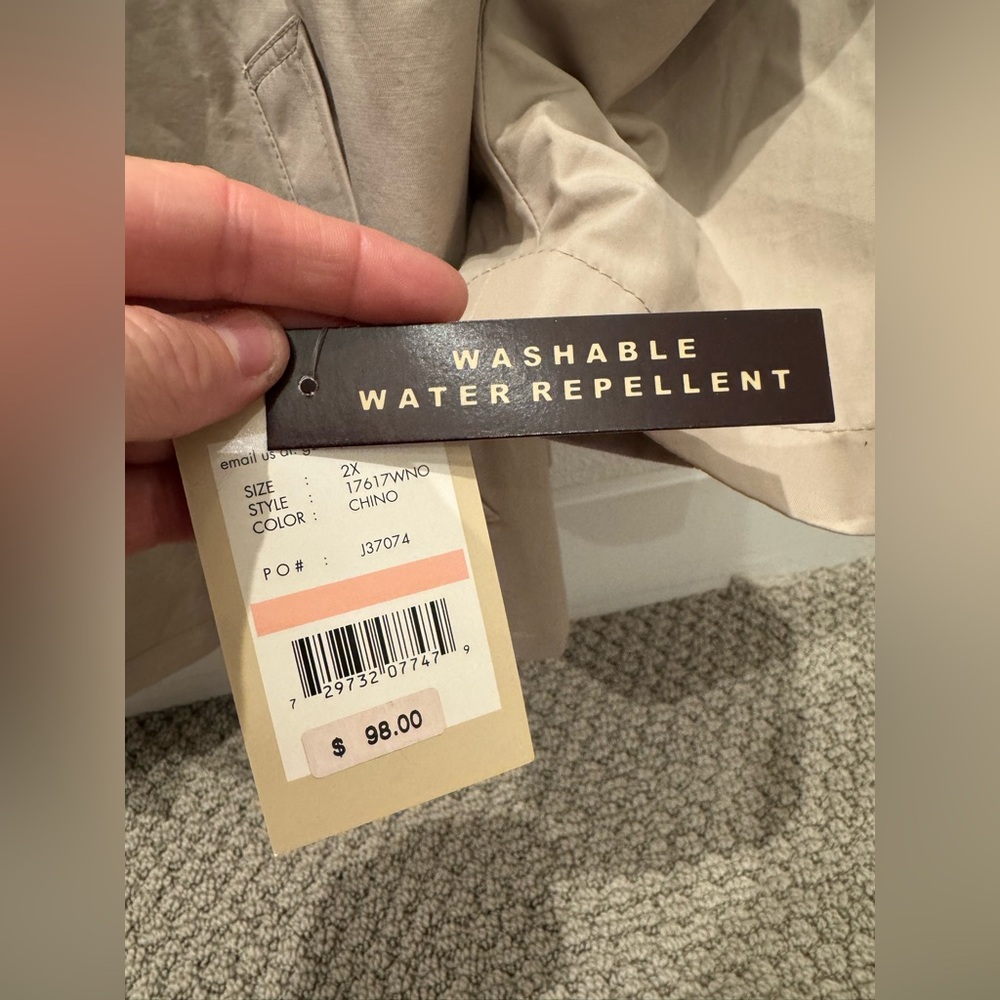 NWT - Gallery Women 2XL Tan Jacket - Picture 5 of 9